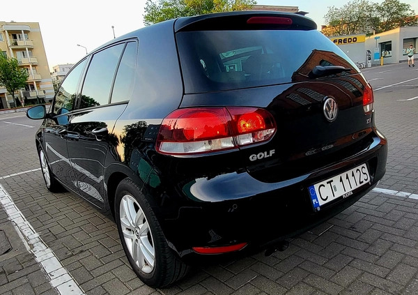 Volkswagen Golf cena 37900 przebieg: 168000, rok produkcji 2012 z Toruń małe 742